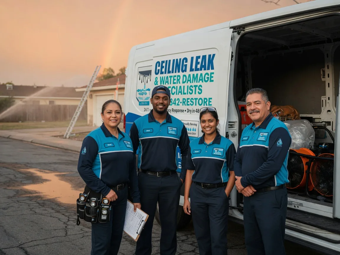 Ceiling Leak Cleanup company in Cartwright, ND